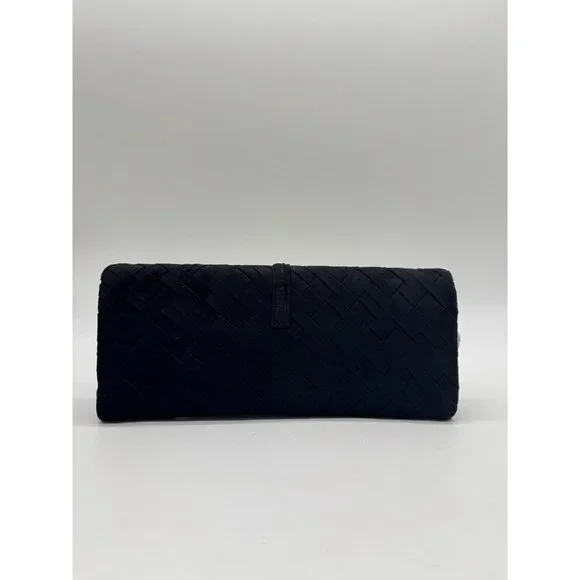 JW PEI Zaria woven suede women's clutch shoulder bag - Black - Picture 9 of 12